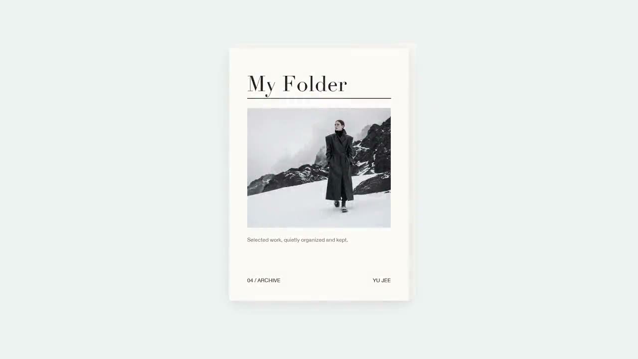Portfolio Book